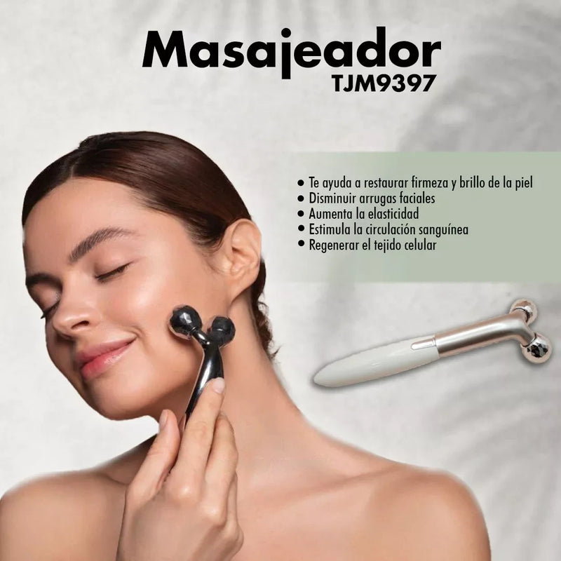 Rizador de Pestañas - Irresistible y Seductora + Regalo Masajeador Facial