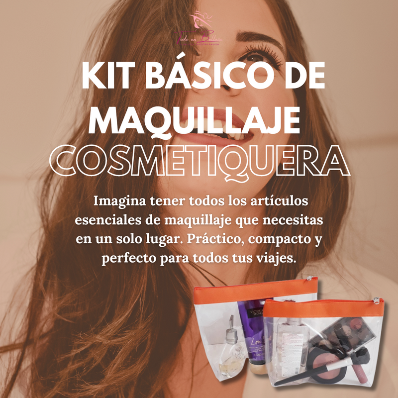 Kit de Maquillaje Completo + Bolso Exclusivo -  ¡Elegancia y practicidad en un solo producto!